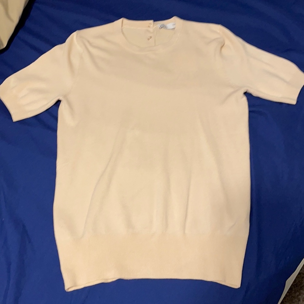 NWT ZARA short sleeve sweater.